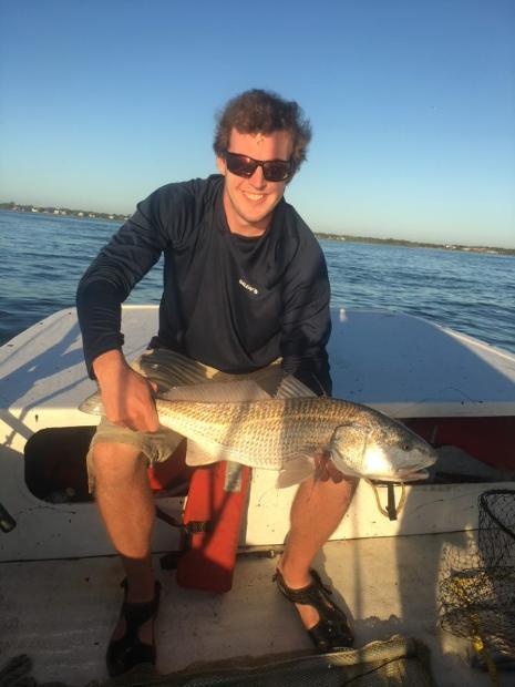 Brandon with a big fish